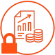 Securing assets icon