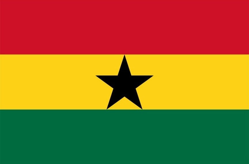 drapeau-Ghana